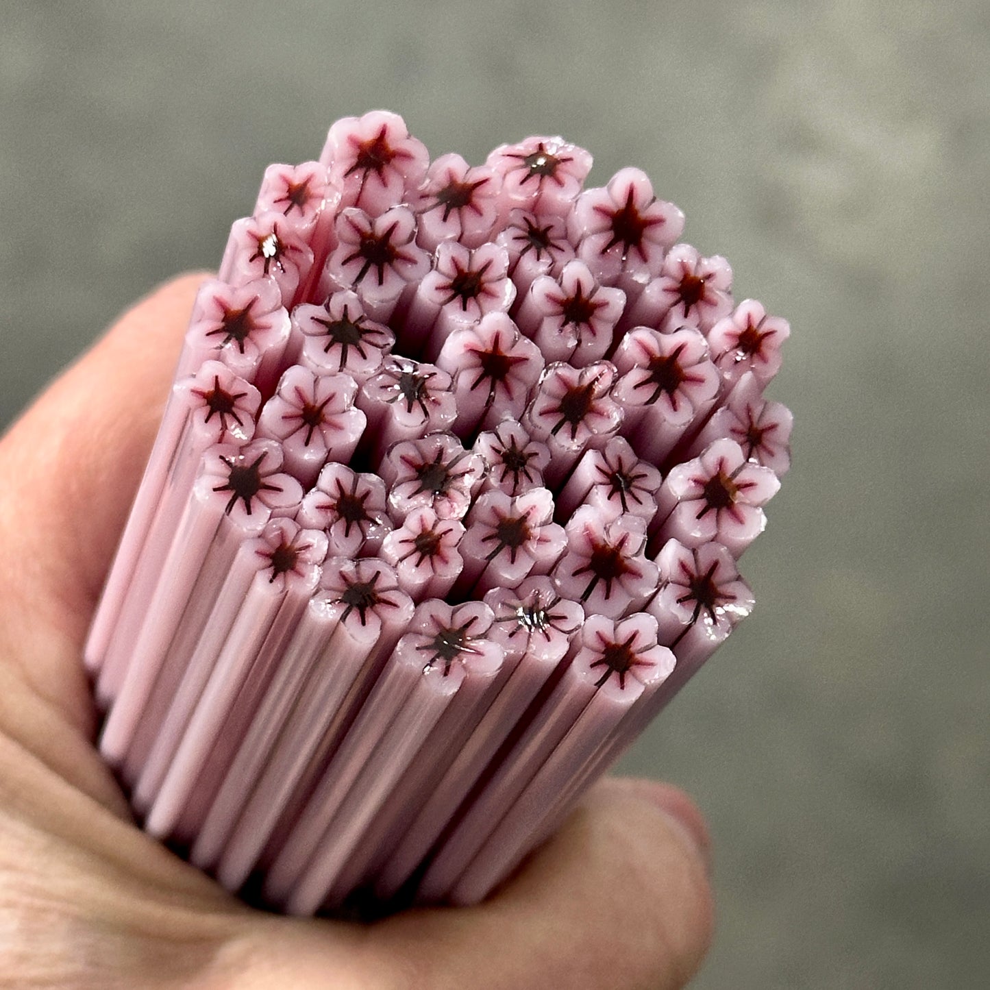 Cherry Blossoms coe 90 Flower Murrini SINGLE ROD