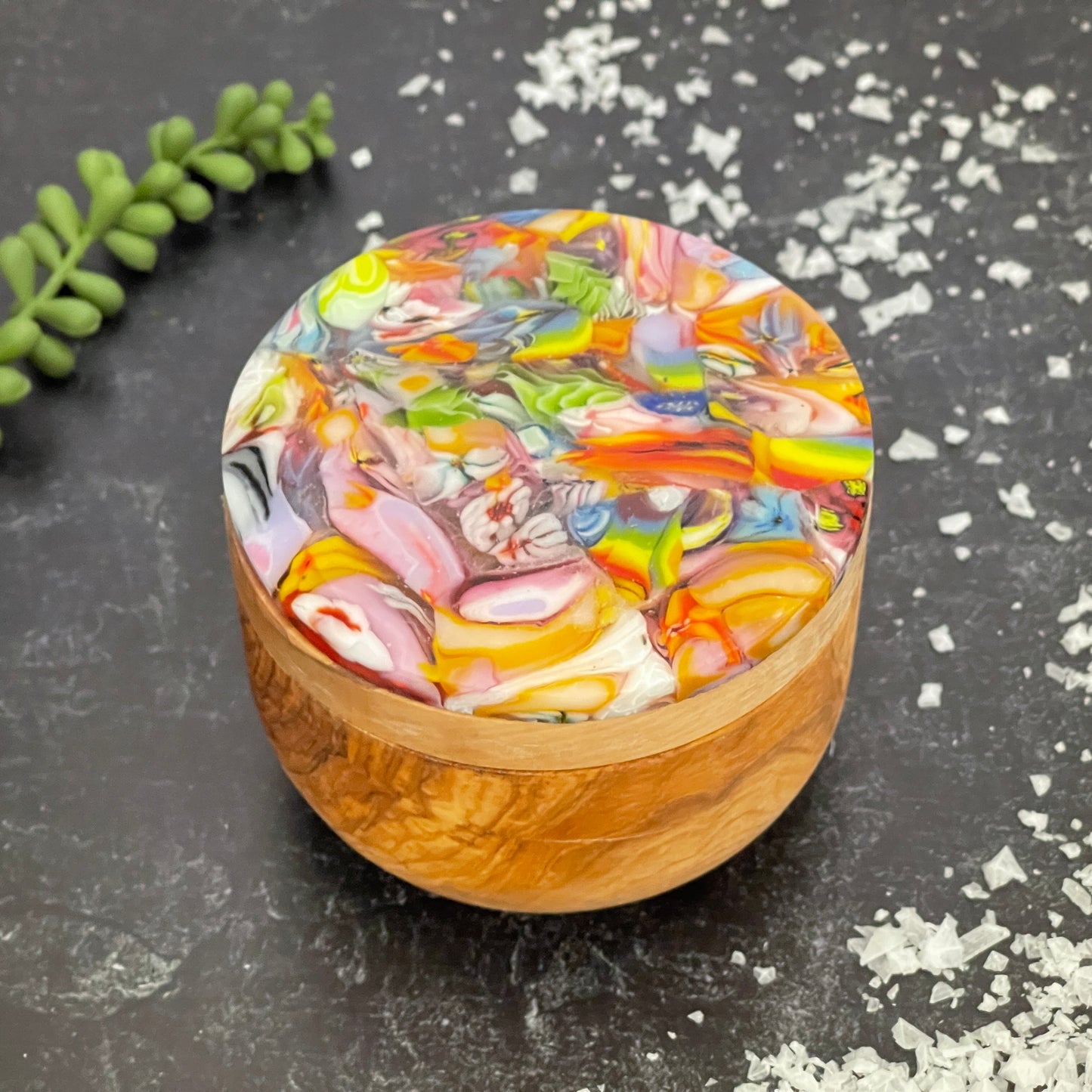 Nubby Ends, 1lb, coe 90 Squished Murrini Ends