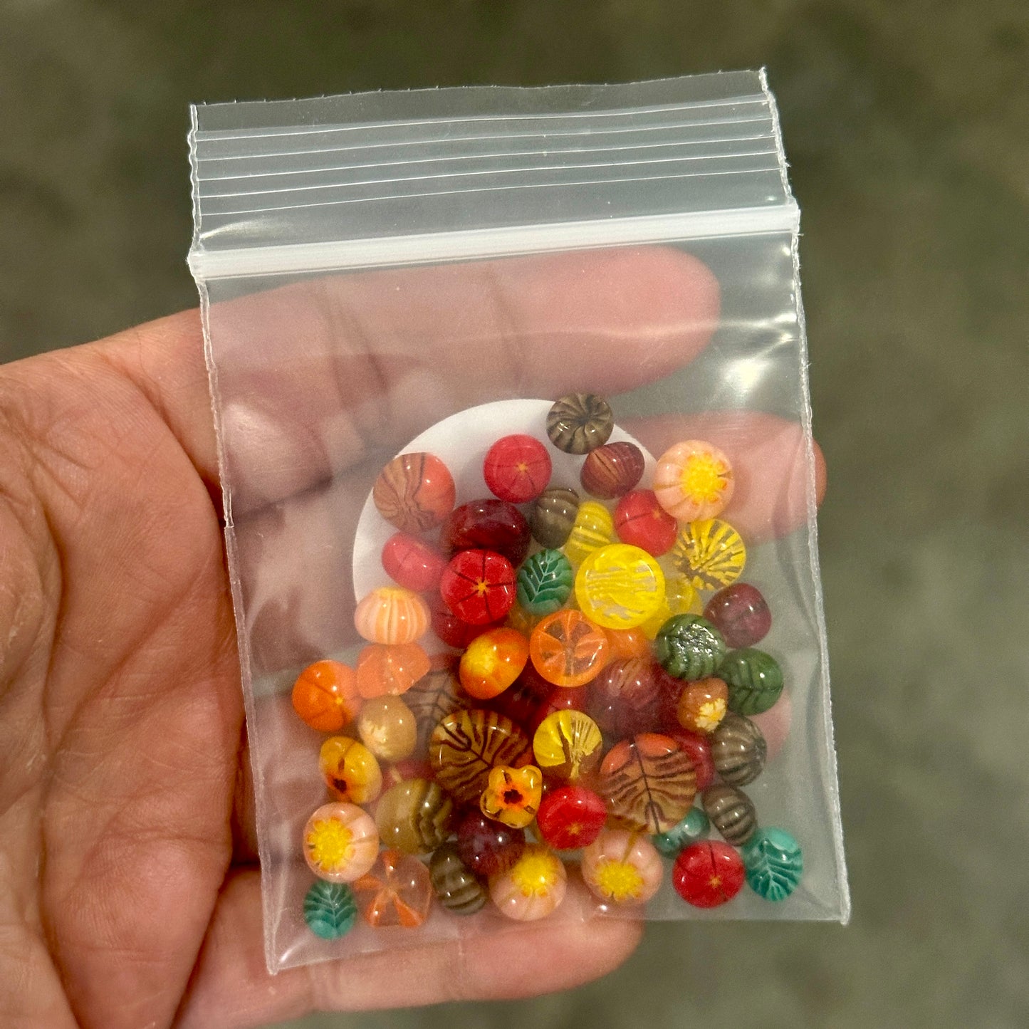 Fall Dots One 1oz coe 90 FALL DOTS