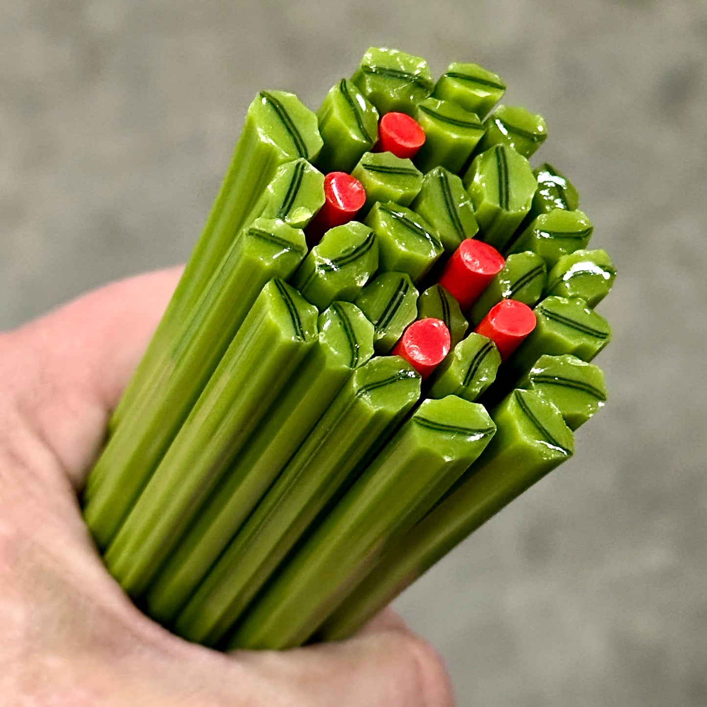 Holly Leaves coe 90 Leaf Murrini MIX & MATCH ITEM