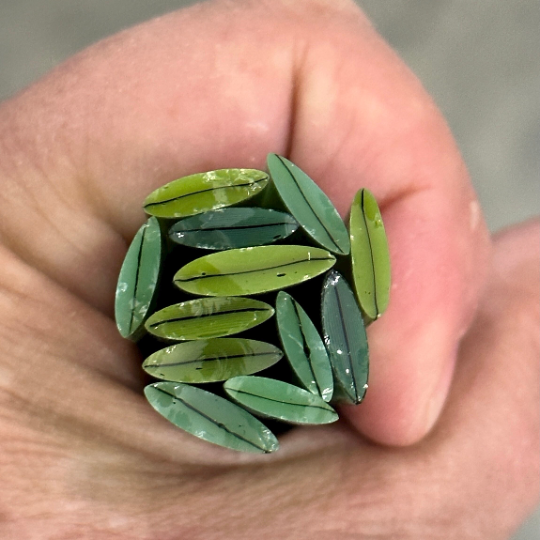 Olive Leaf Mix, 1.5oz, coe 90 Murrini