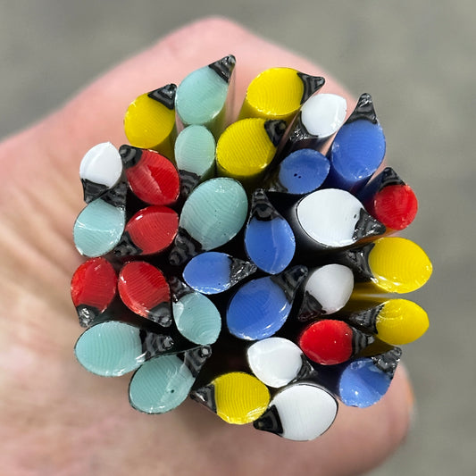 X-Mas Bulb Set coe 90 Design Murrini