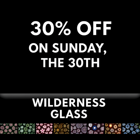 30% off everything on Sunday