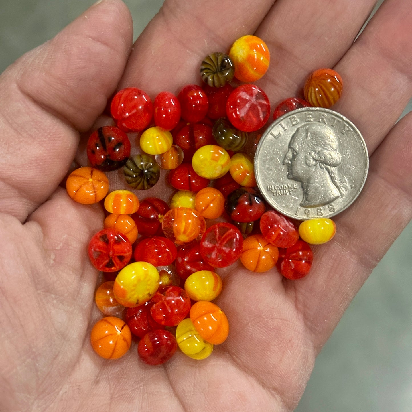 Fall Dots Two 1oz coe 90 FALL DOTS