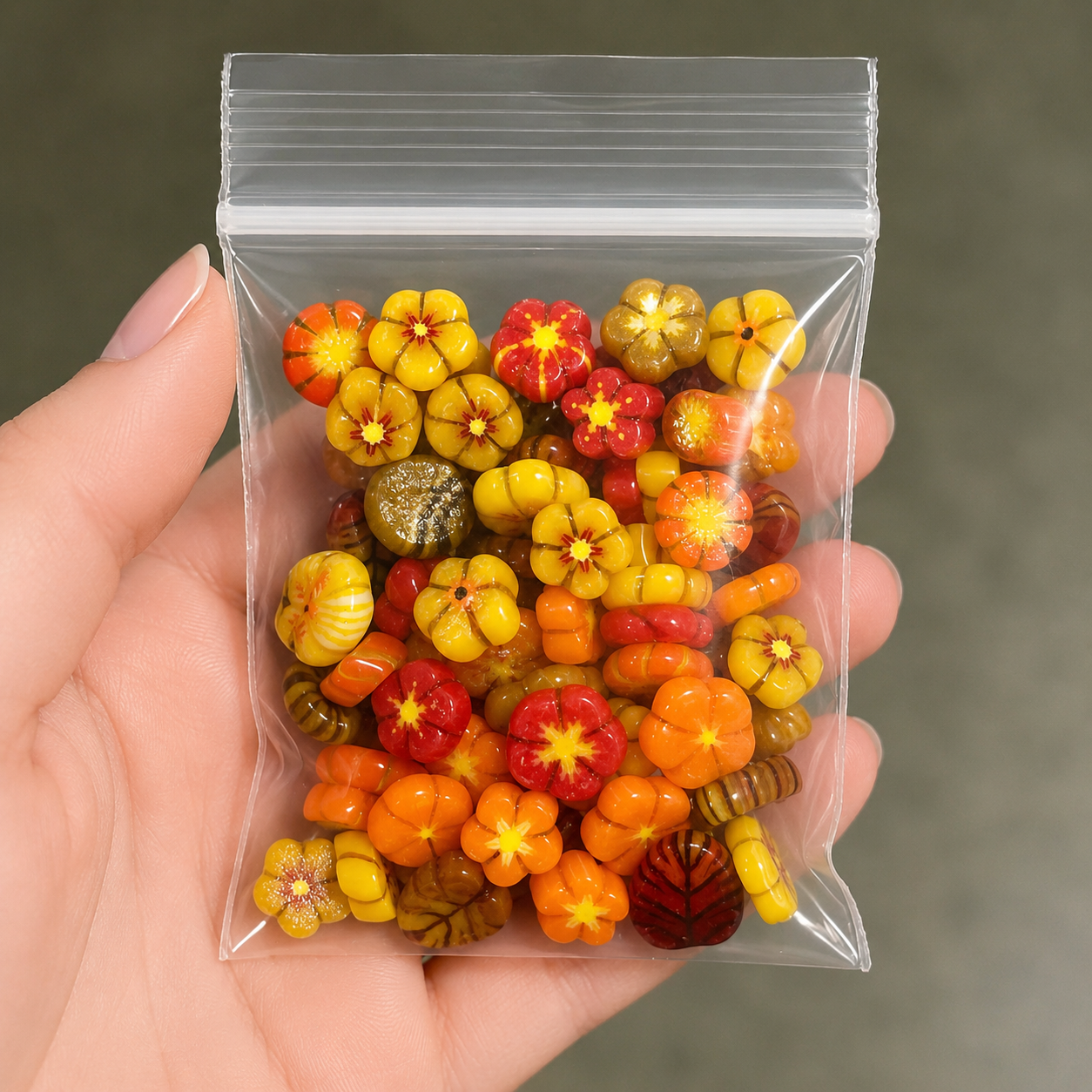 Harvest Flats 2oz coe 90 FLAT FLOWER MURRINI
