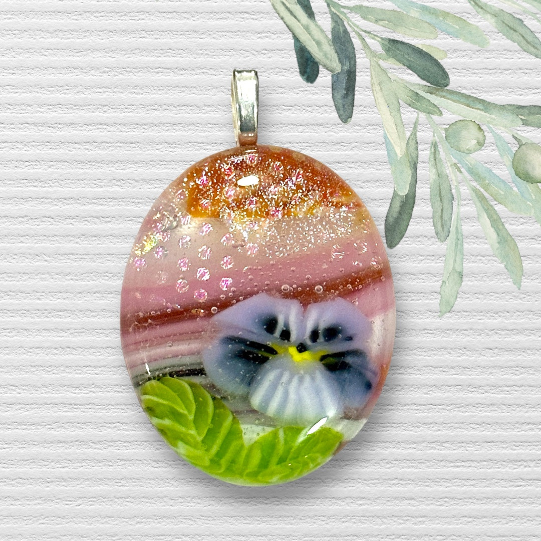 Fused Glass Pendant – Wilderness Glass