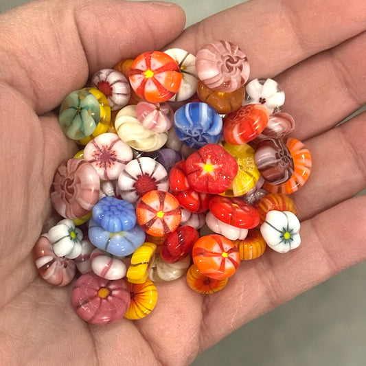 MIXED FLAT Mix, 2oz, coe 90 Murrini ~ 2nd Release