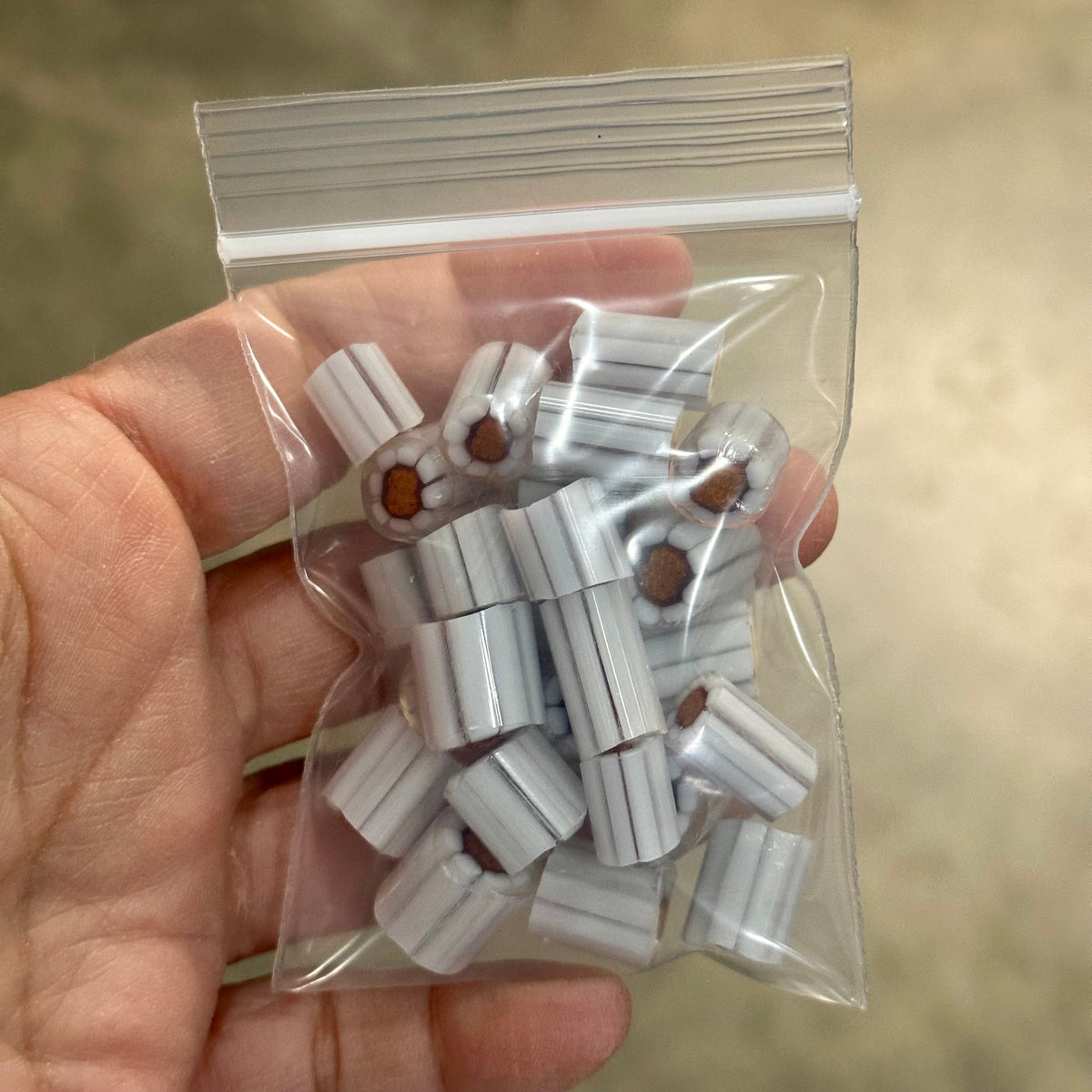 Bold Fall Chunks 2oz coe 90 Murrini Chunks