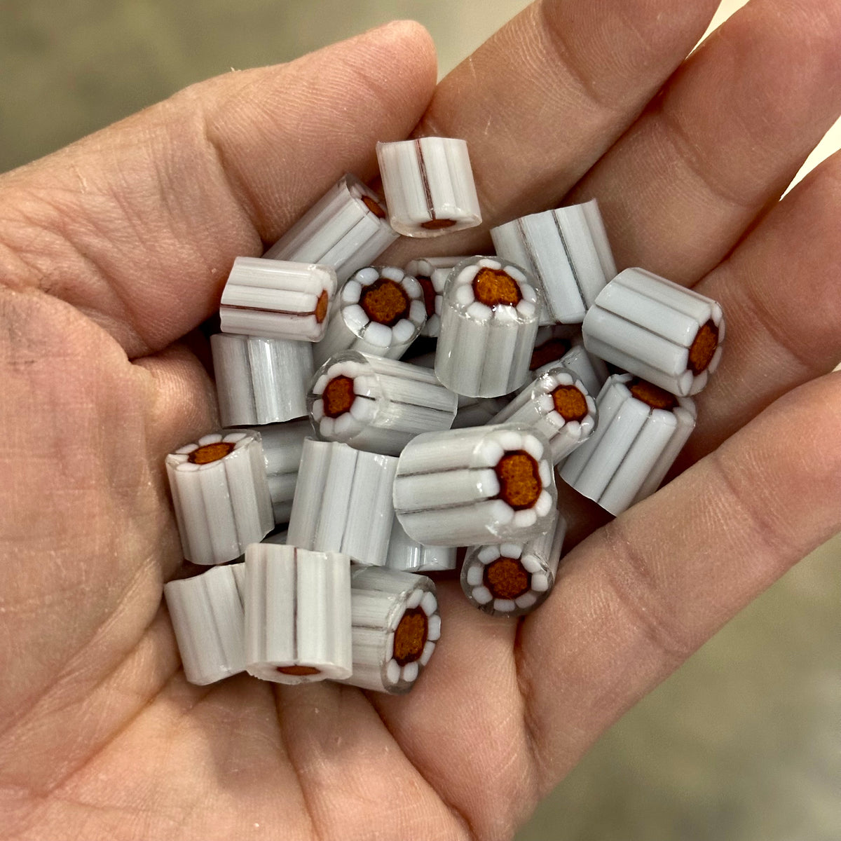 Bold Fall Chunks 2oz coe 90 Murrini Chunks