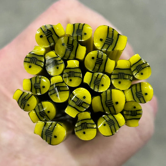 Bumble Fish coe 90 Design Murrini SINGLE ROD