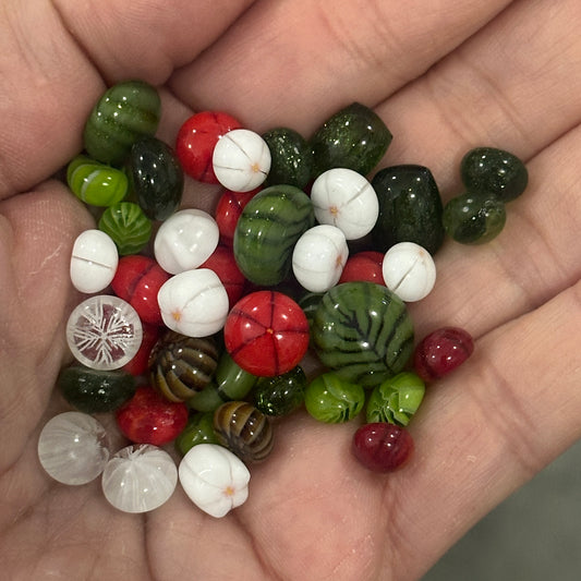 Christmas Dots 1oz coe 90 CHRISTMAS DOTS