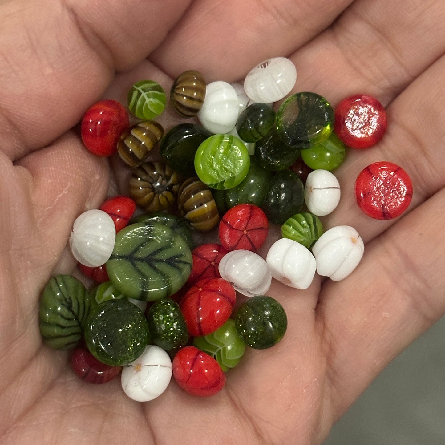 Christmas Dots 1oz coe 90 CHRISTMAS DOTS