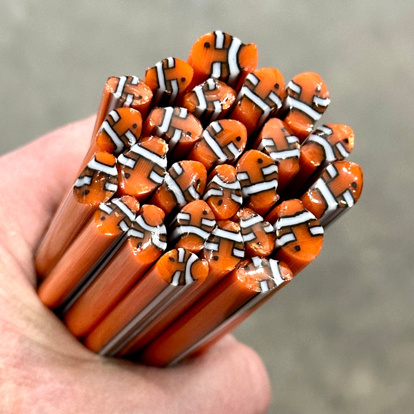 Clownfish coe 90 Design Murrini SINGLE ROD