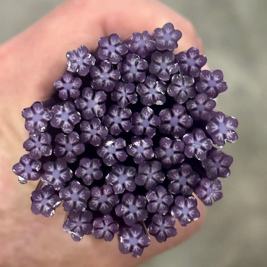 Dark Luxe coe 90 Flower Murrini SINGLE ROD