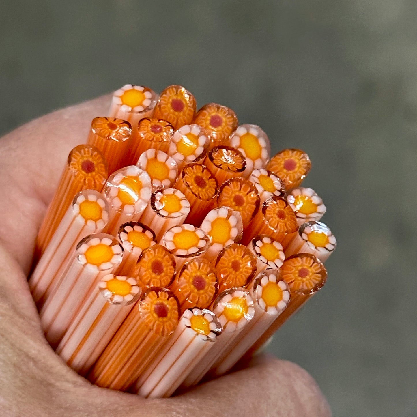 Duos SUNNY coe 90 Flower Murrini TWO 2" ROD SET