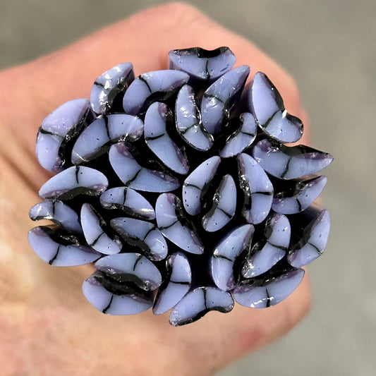 Lavender Butterfly Wing coe 90 Murrini SINGLE ROD