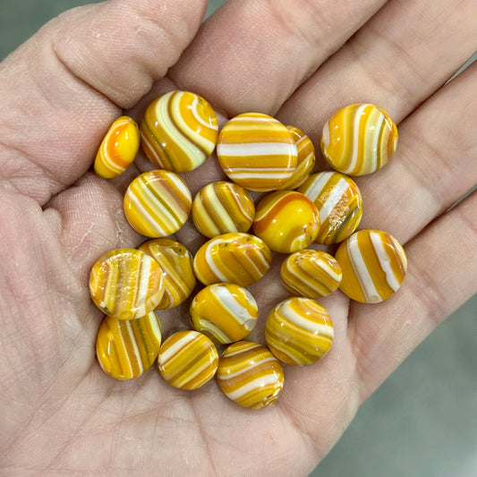 Fall Swirls 1oz coe 90 SWIRLS DOTS