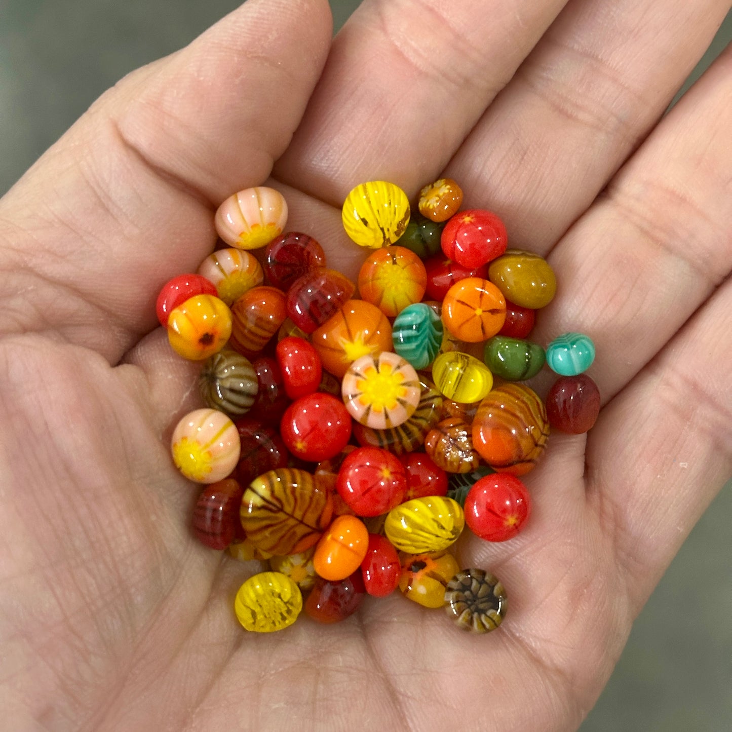 Fall Dots One 1oz coe 90 FALL DOTS