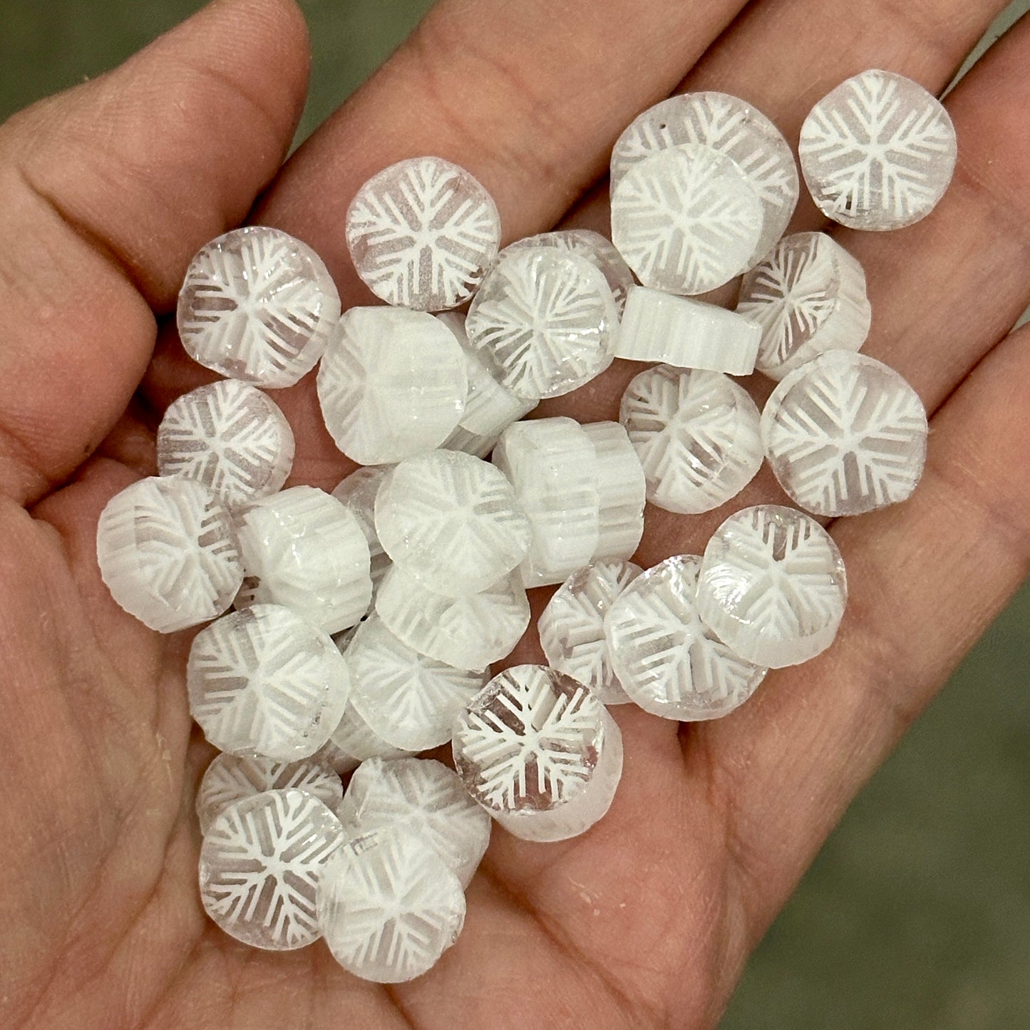Fat Snowflake SLICES 1.5oz, coe 90 SLICED DESIGN MURRINI
