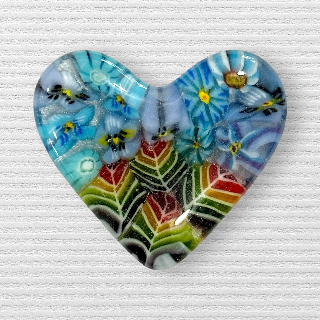 Fused Glass Heart – Wilderness Glass