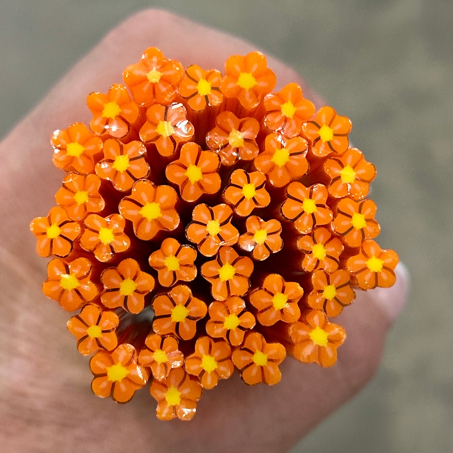 Haloria coe 90 Flower Murrini SINGLE ROD