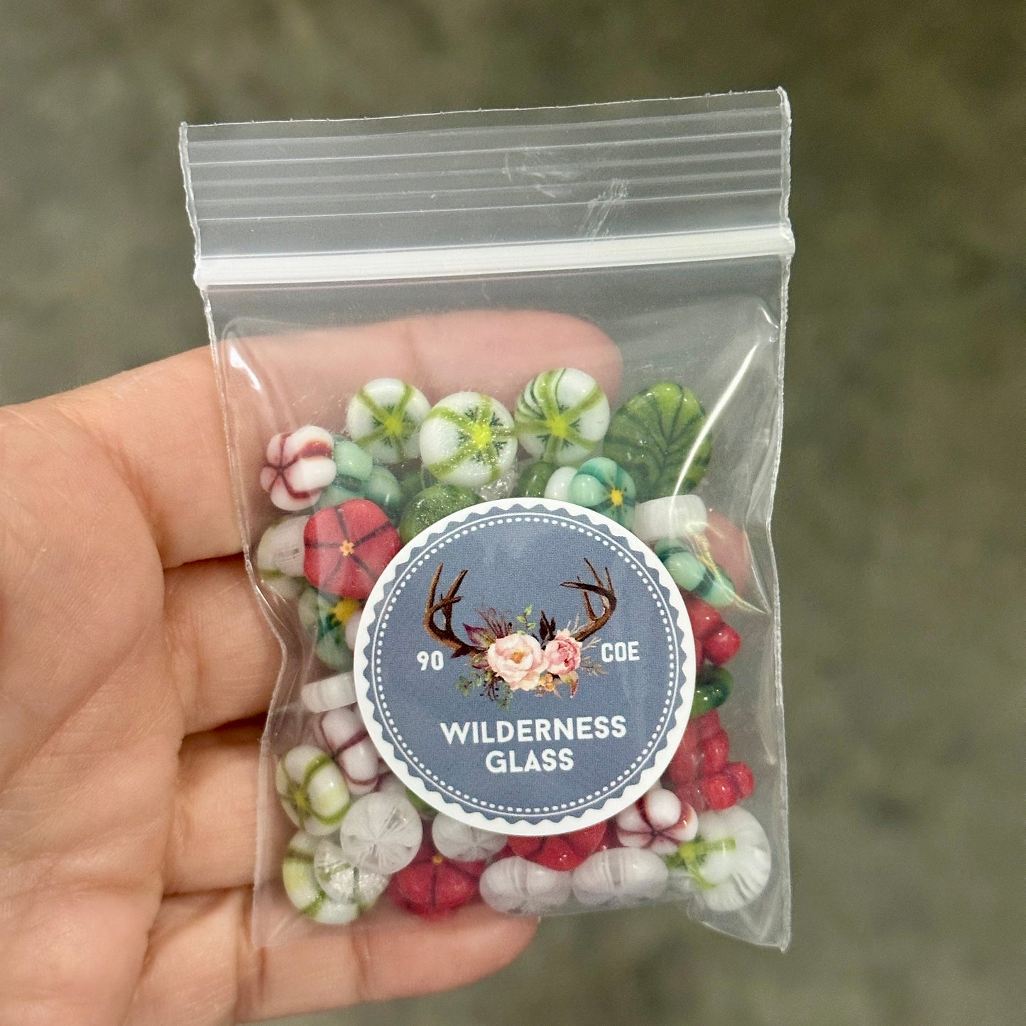 Christmas Flats 2oz coe 90 FLAT CHRISTMAS MURRINI