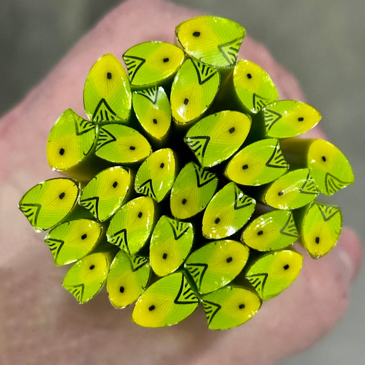 Lemon Fish coe 90 Design Murrini SINGLE ROD