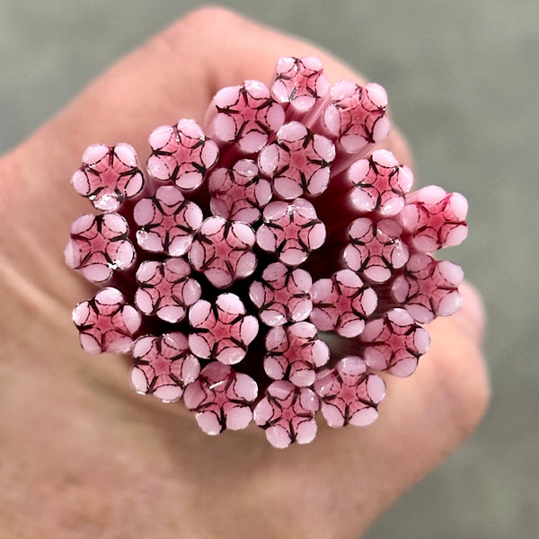 Lip Gloss coe 90 Flower Murrini MIX & MATCH ITEM Wilderness Glass