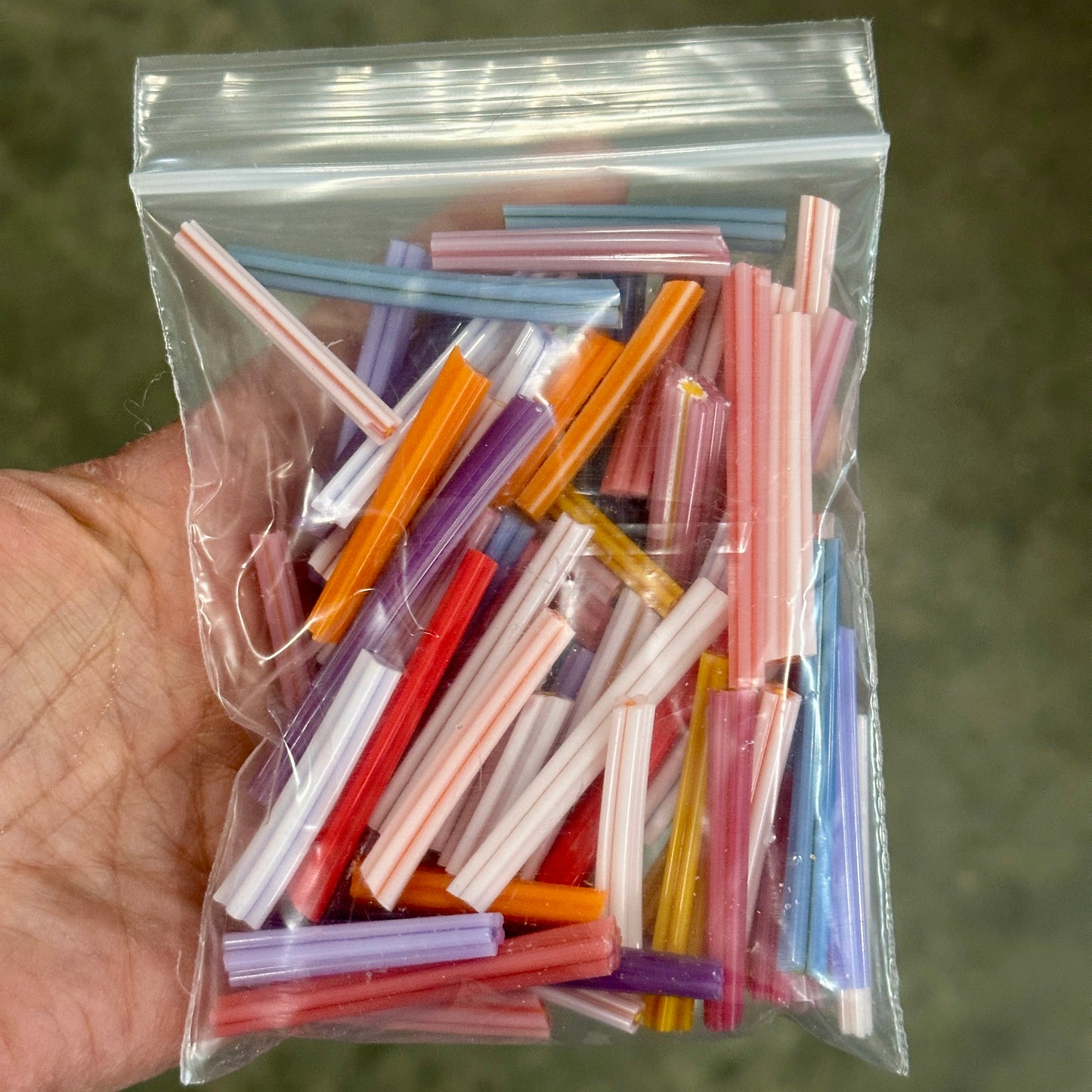 Mixed Ends, 6oz, coe 90 Murrini Mix