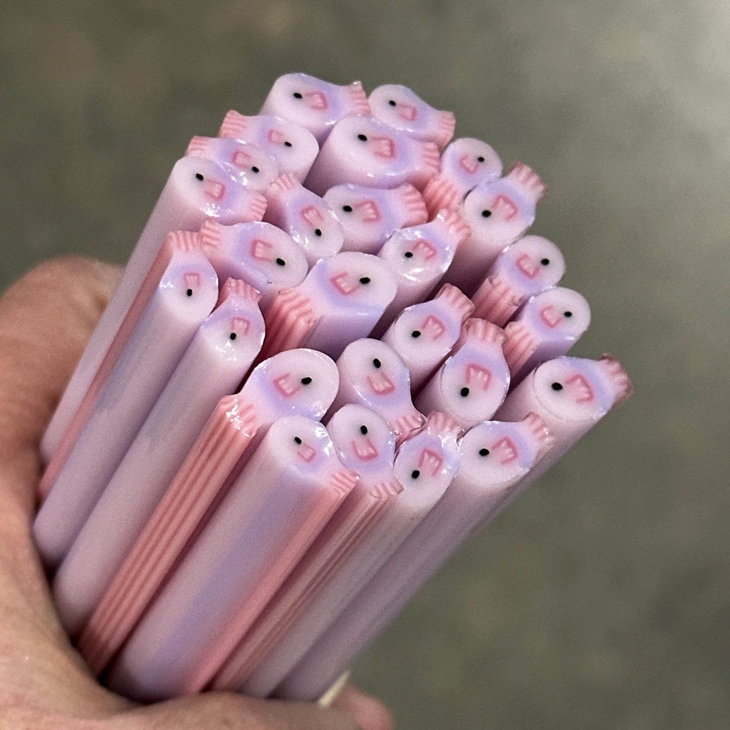 Moonrise Tetra Fish coe 90 Design Murrini SINGLE ROD