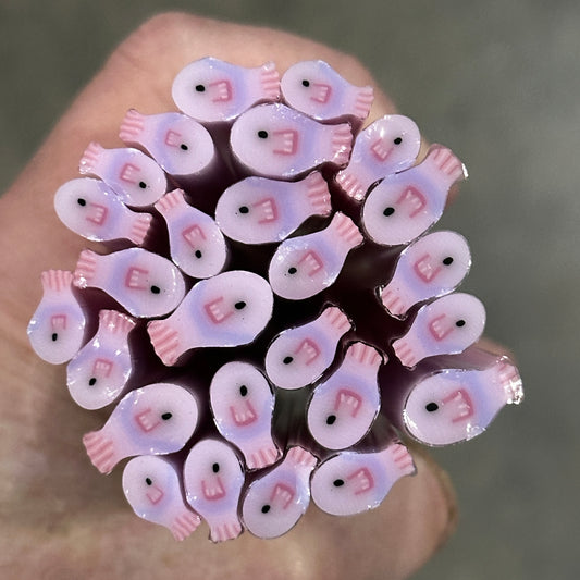 Moonrise Tetra Fish coe 90 Design Murrini SINGLE ROD