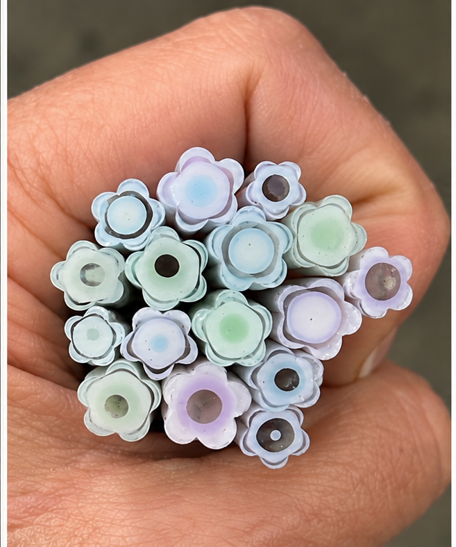 Pastel Mix Murrini 2oz coe 90 MURRINI MIX