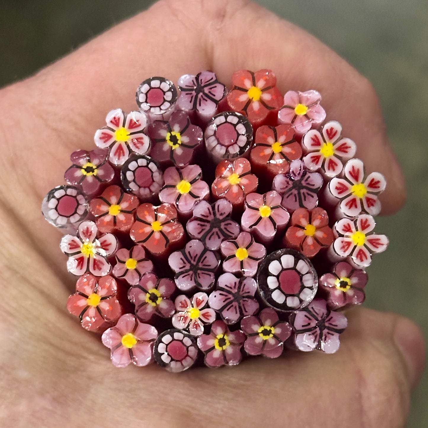 Pink Mix coe 90 FLOWER MURRINI MIX