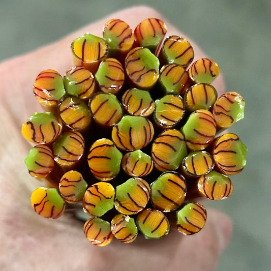 Pumpkins coe 90 Design Murrini SINGLE ROD