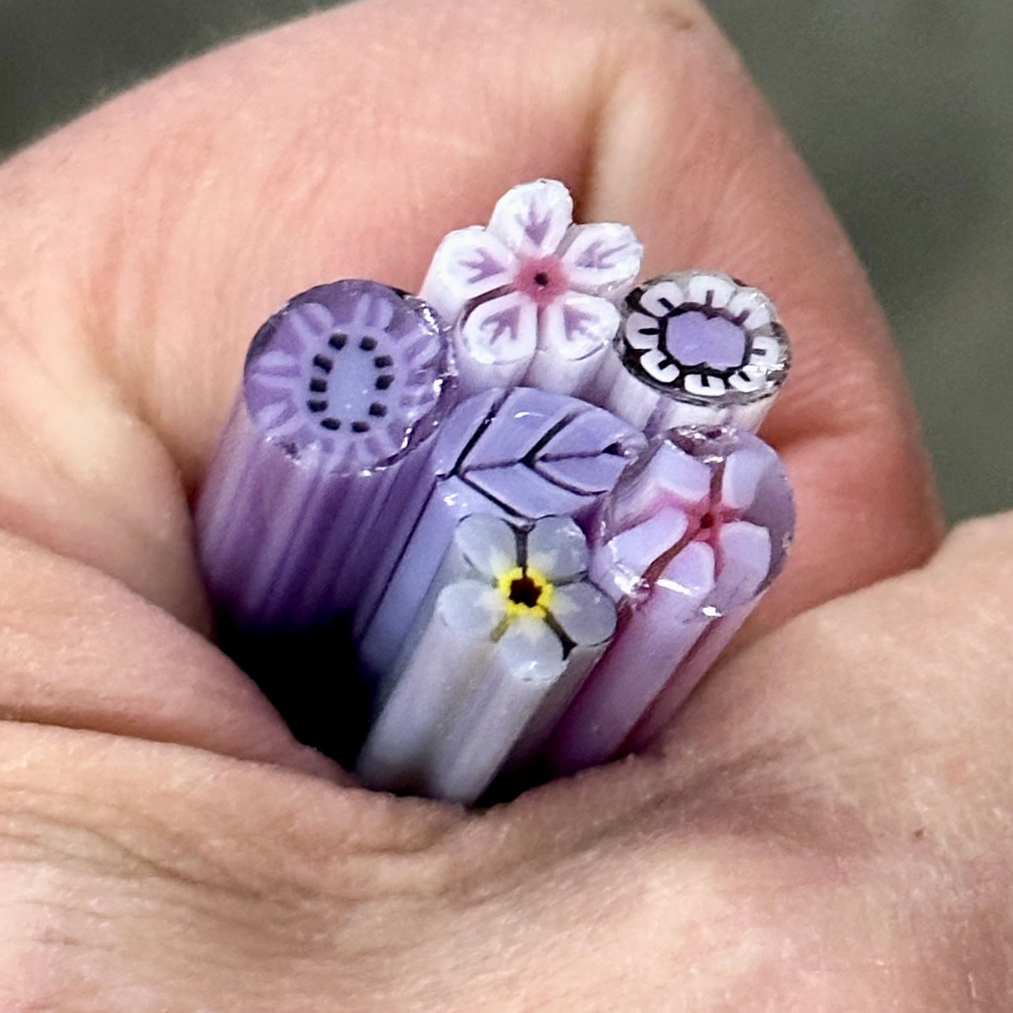Purples Mix coe 90 FLOWER MURRINI MIX
