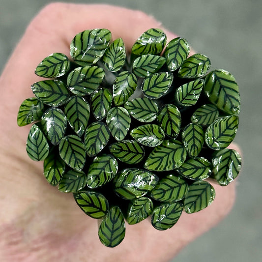 Redbud Leaves coe 90 Leaf Murrini MIX & MATCH ITEM