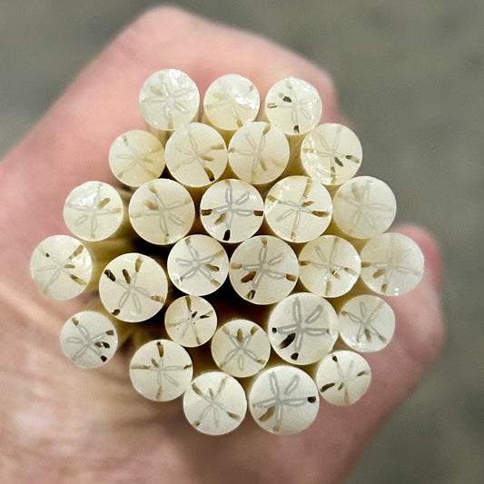 Sand Dollars coe 90 Design Murrini SINGLE ROD