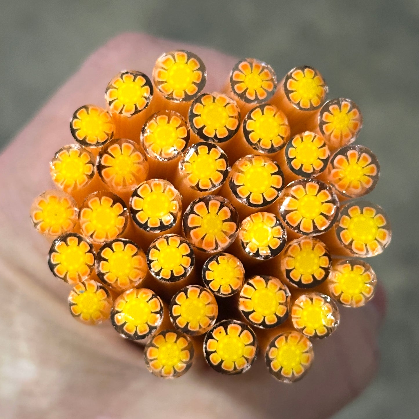 Soft Nectar Flower coe 90 Murrini SINGLE ROD