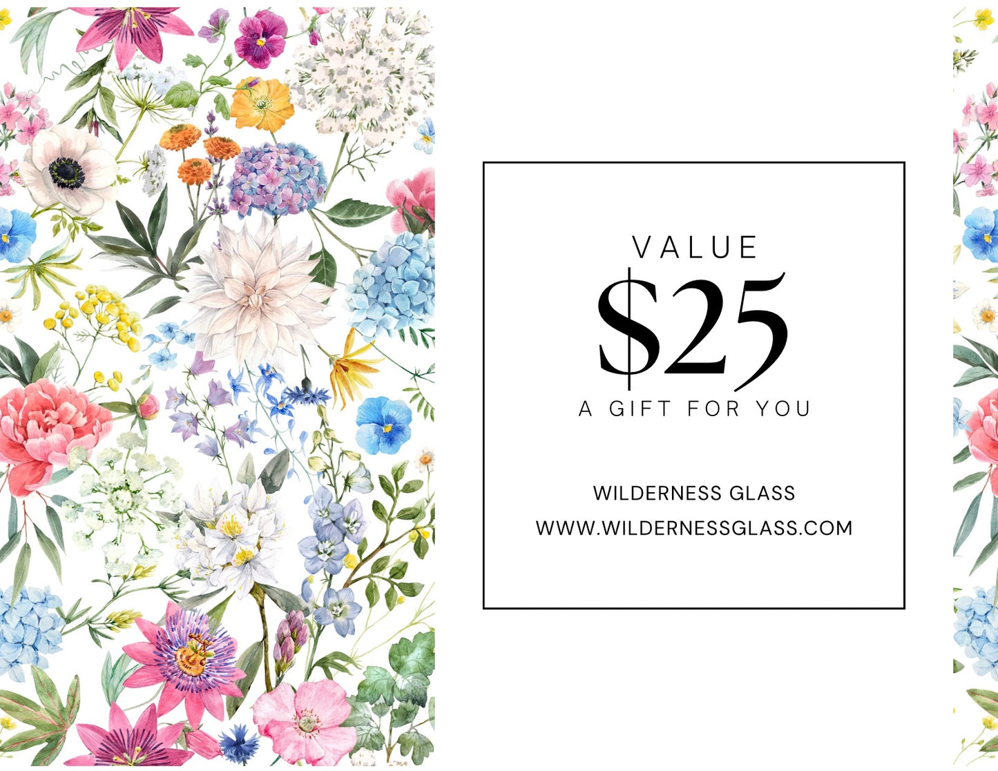Wilderness Glass Gift Card