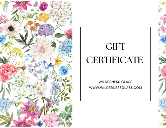 Wilderness Glass Gift Card