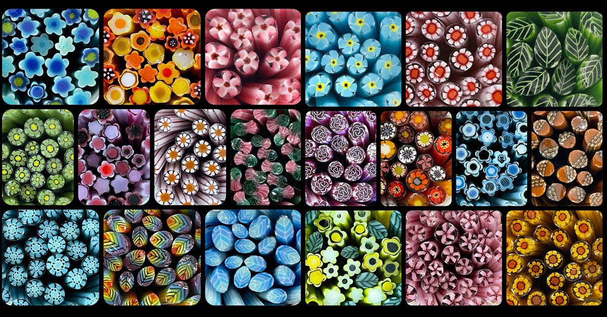 Murrine Pattern COE 90 Murrini Designs – Page 2 – Wilderness Glass