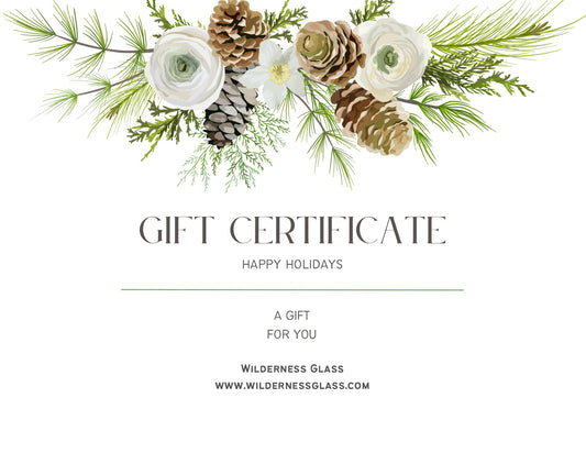 Wilderness Glass Gift Card