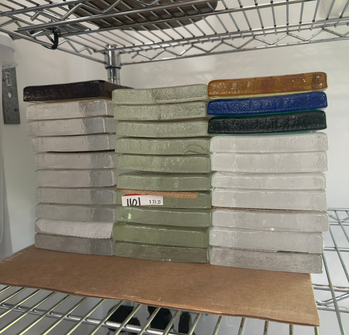 Billet and Casting Cut Lot coe 90 Bullseye Glass ($3,276 Value)