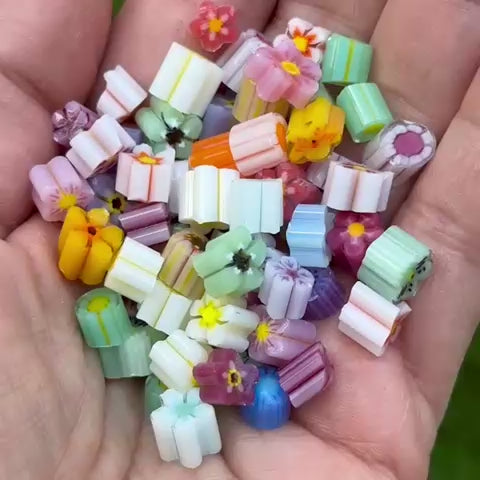 Spring Mix 1.5oz coe 90 Pre-Cut Murrini